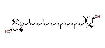 (3S,3'R,5S,6R,9E)-5,6-Epoxy-5,6-dihydro-beta,beta-carotene-3,3'-diol